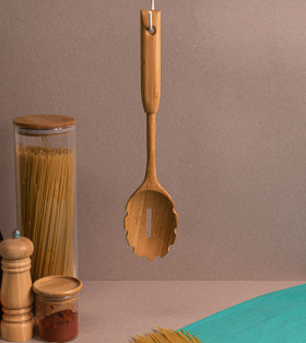 Colher para Espaguete de Bambu 35cm